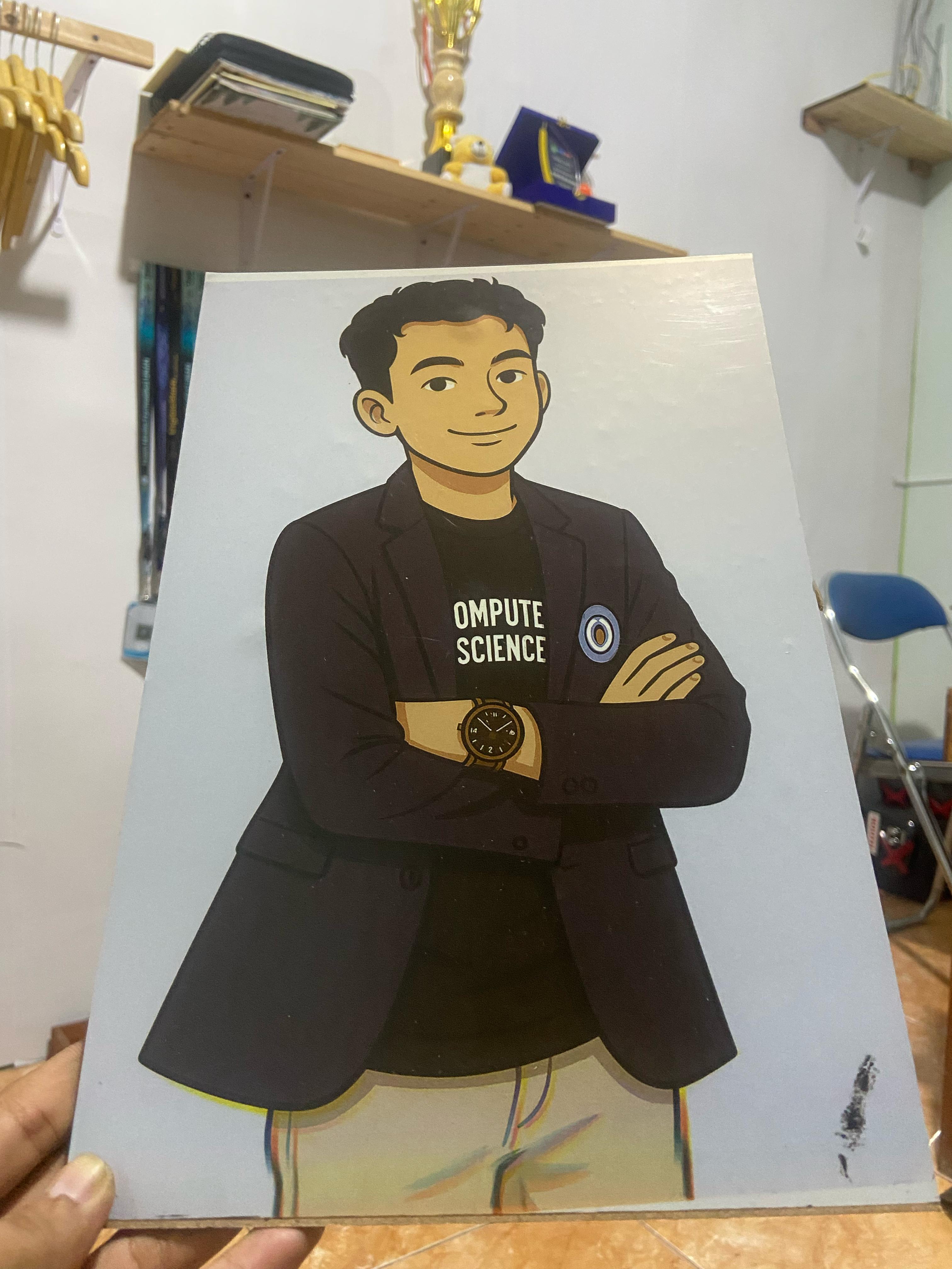 Poster Dinding MDF